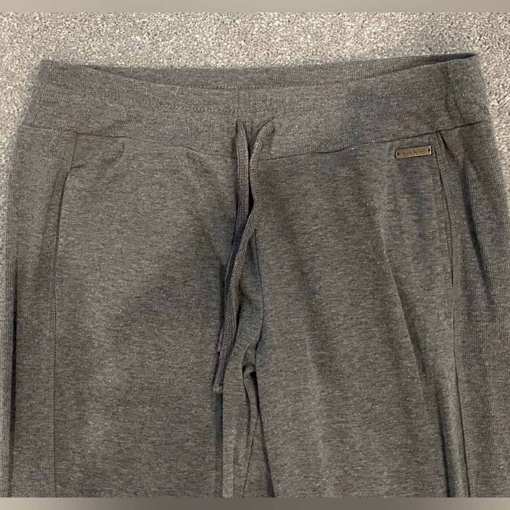 Nicole Miller Gray Exercise Pants, Size M